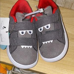 NAT Kids Puma Soft Foam Gray Tennis Sneakers 7